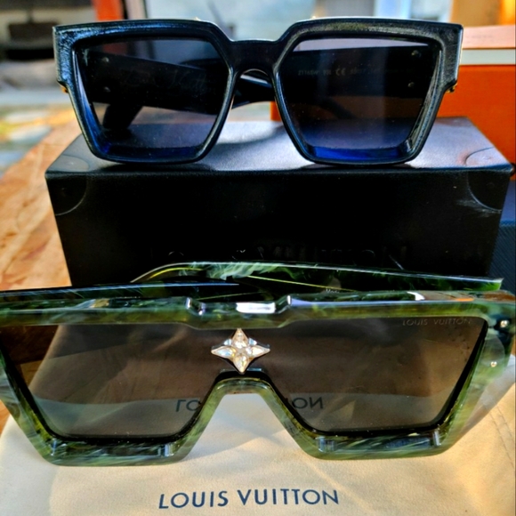 louis vuitton millionaire sunglasses green